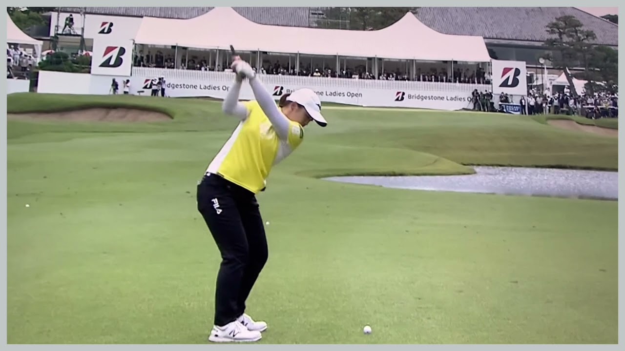 【ゴルフ】 西郷真央　スイング