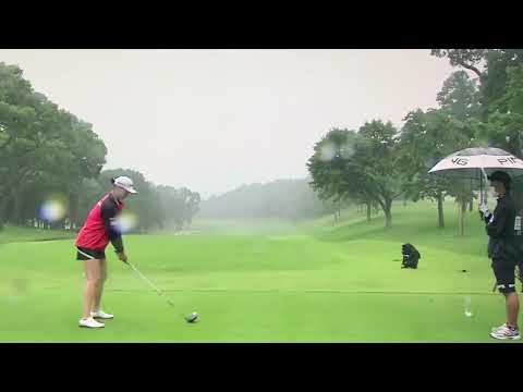 セキ ユウティン　ゴルフ スイング スローモーション