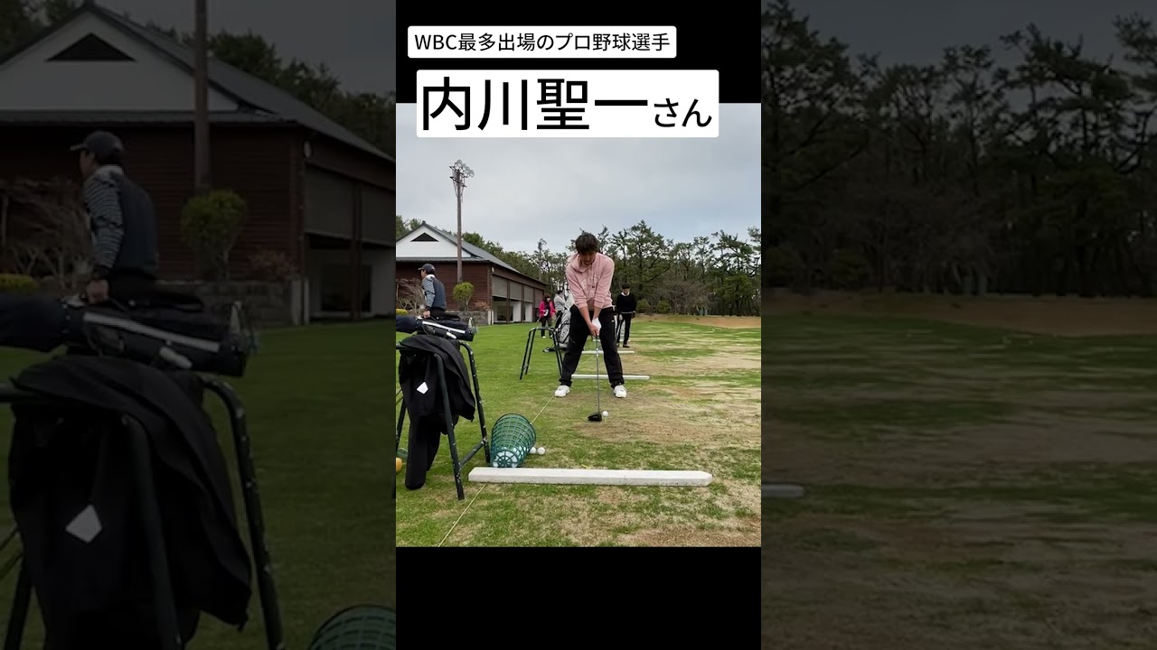 ゴルフクラブの振り方を覚えたWBC最多出場の内川選手のドライバーがヤバかった