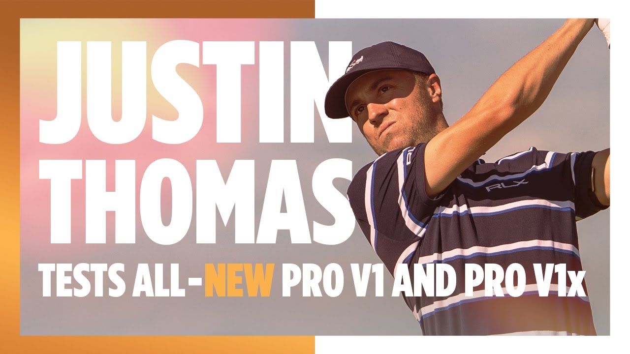 Justin Thomas Tests - NEW タイトリスト プロV1・プロV1ｘ