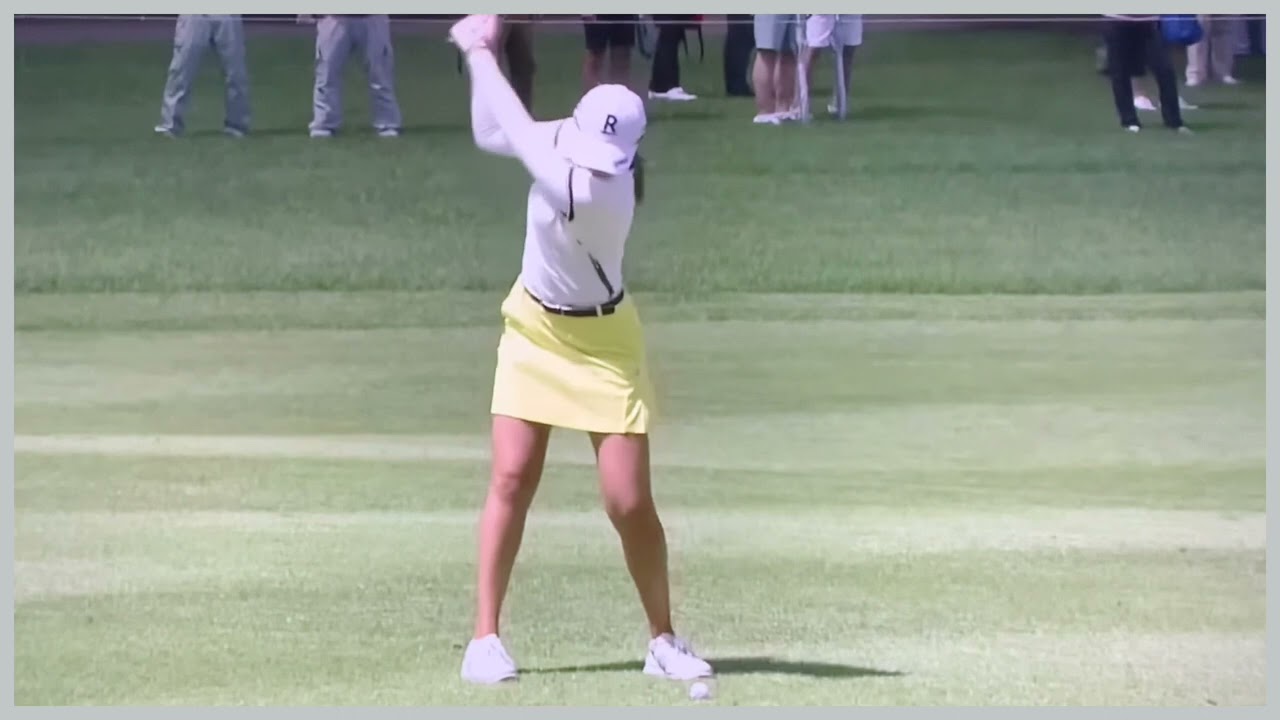 【ゴルフ】 稲見萌寧　スイング