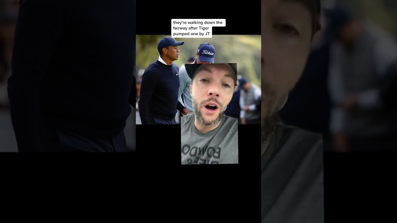 Tiger Woods did what to Justin Thomas!!