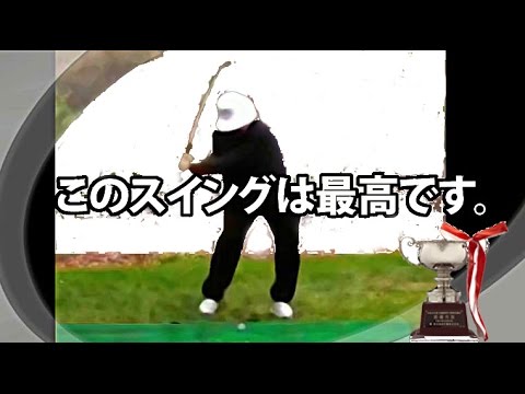 見れば分かります。 理想のスイングなどないが、このスイングは最高です。