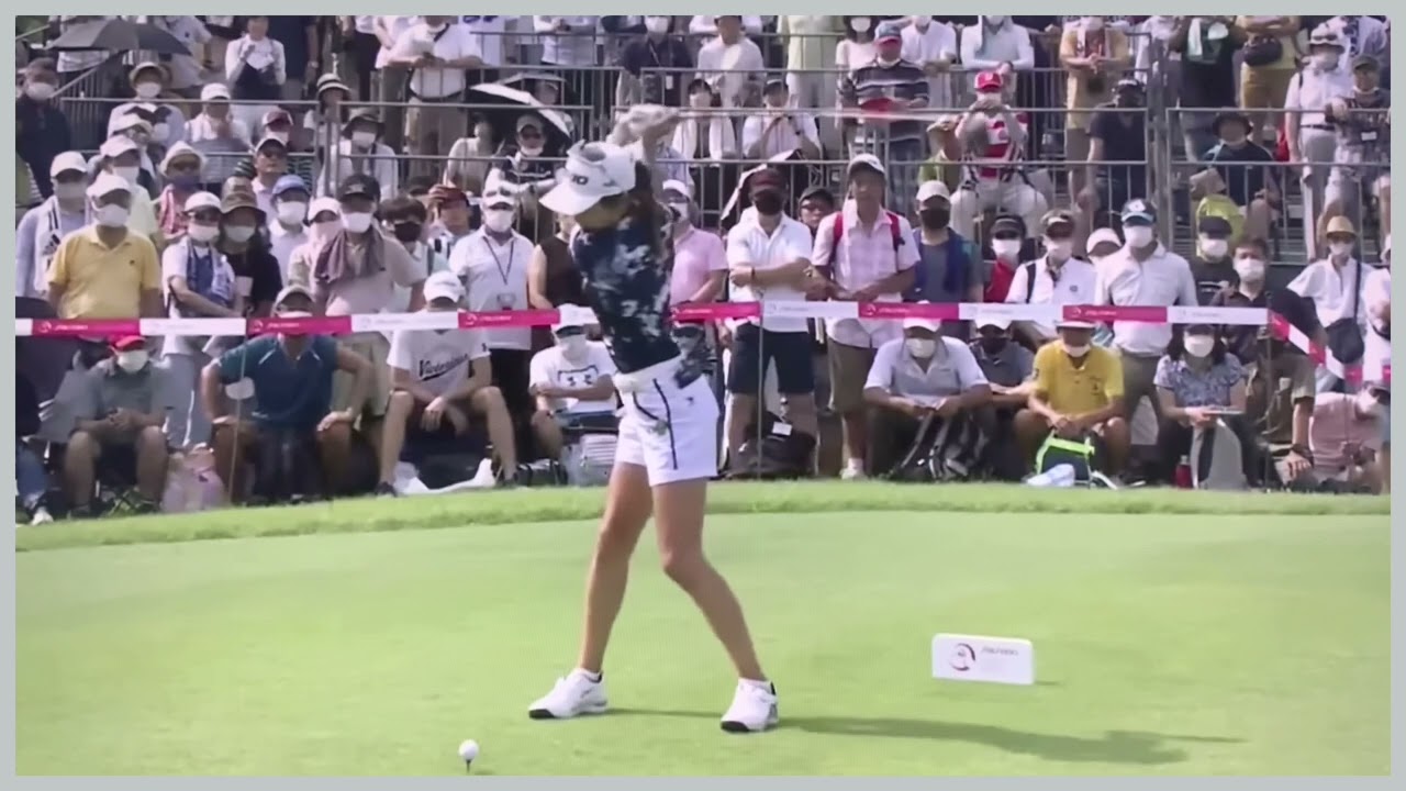 【ゴルフ】 安田祐香　スイング