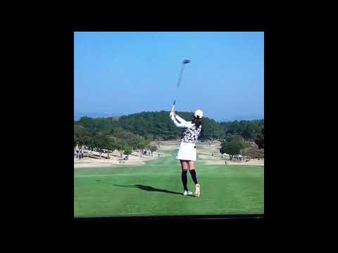 【ドライバースイング】木戸愛（Megumi Kido）スローモーションあり