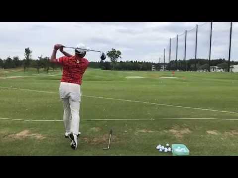 【プロサポートカーブログ】堀川未来夢 練習ドライバーショット