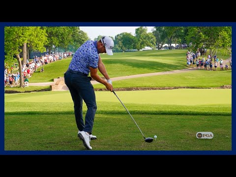 パワーヒッター「ジャスティン・トーマス」ファンタスティックスイングモーション＆スローモーション,Power Hitter "Justin Thomas" Fanatastic Swing Motion