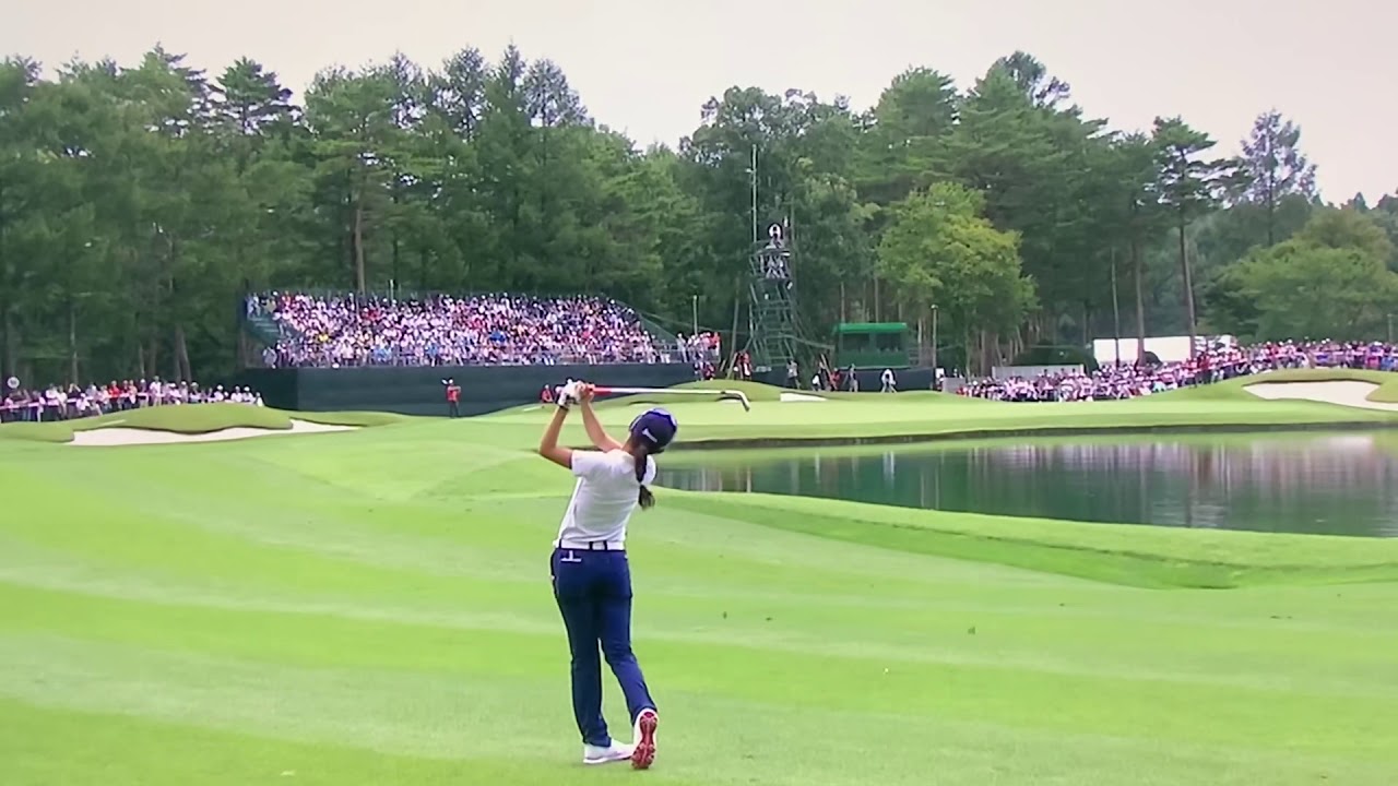 【ゴルフ】 安田祐香 ナイスショット 2018大東建託·いい部屋ネット 最終日