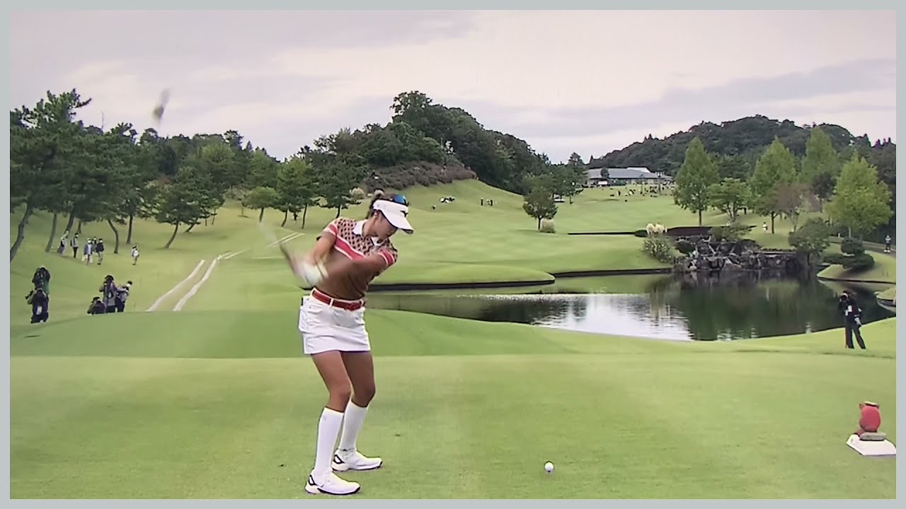 【ゴルフ】 原英莉花　スイング