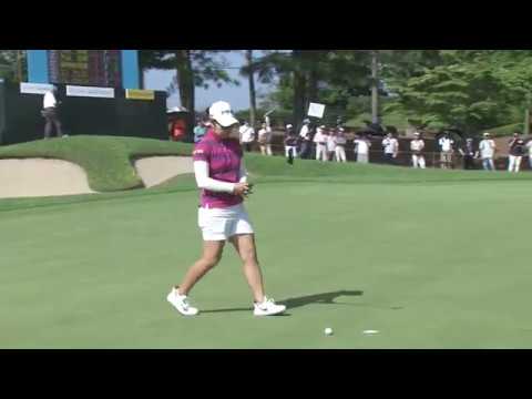 【公式】宮里藍 サントリーレディスオープンゴルフトーナメント2018＜比嘉真美子選手･第3日ハイライト＞