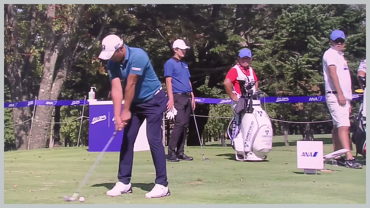 【ゴルフ】 堀川未来夢　スイング