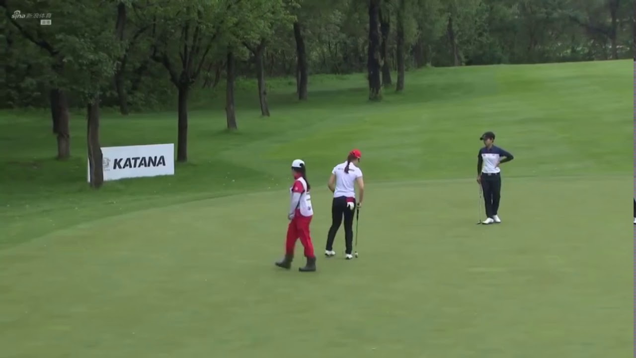 セキユウティン/石昱婷 2019‪乐卡克北京女子精英赛‬/ルコック北京女子クラシック 最終日バーディーパット