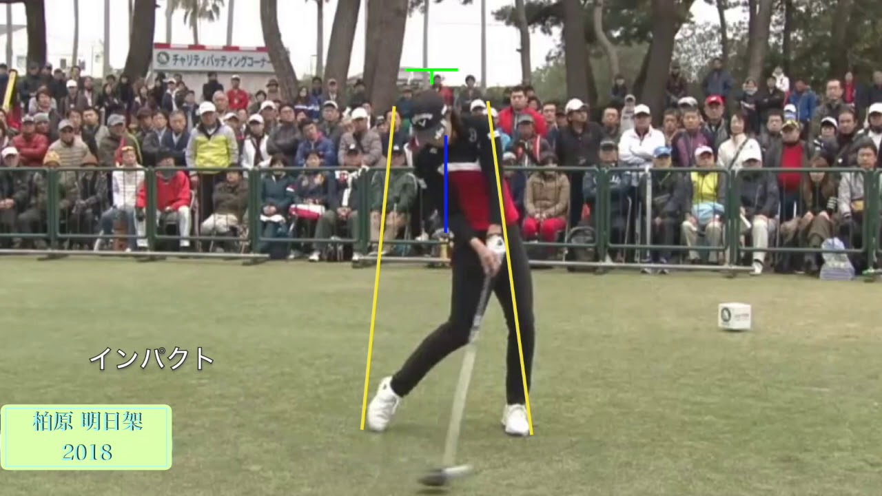 柏原 明日架のドライバー解析(スロー)