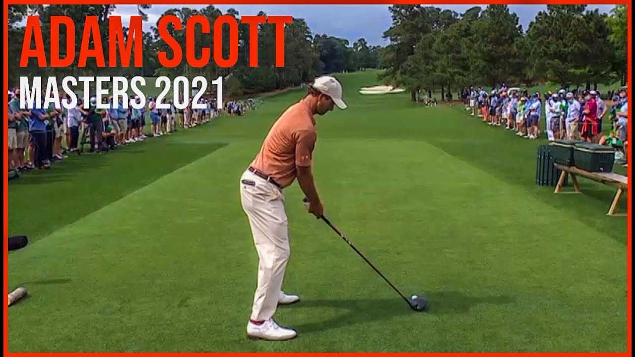 Adam Scott Best Swing Highlights (Slow Motion) | Masters 2021