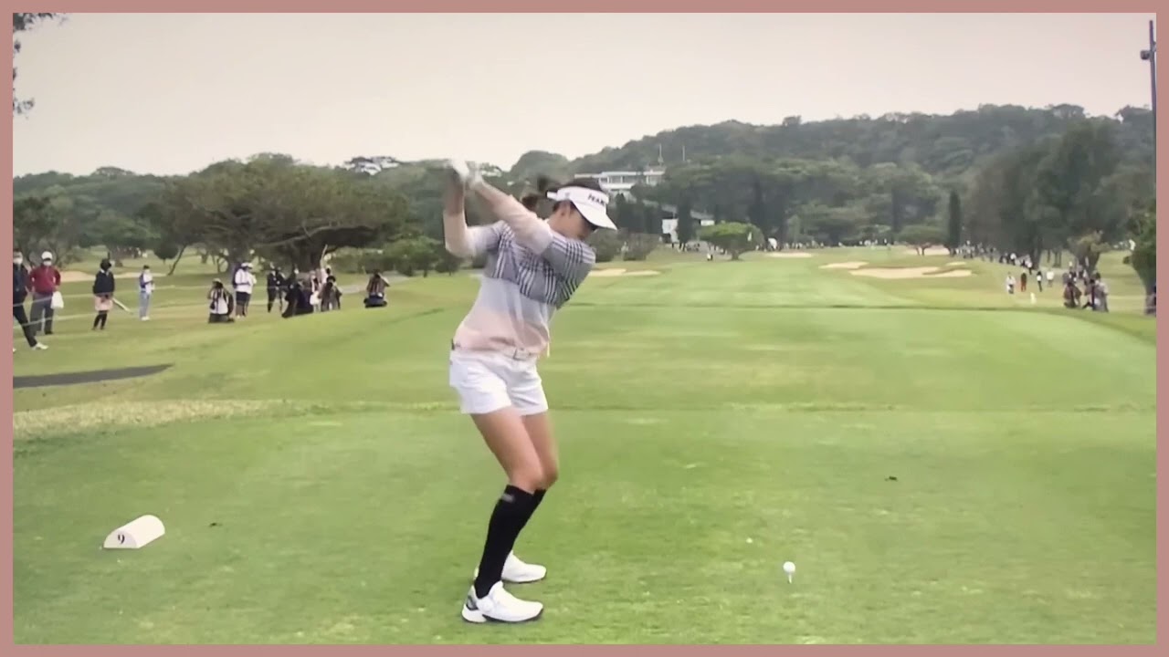 【ゴルフ】 原英莉花　スイング