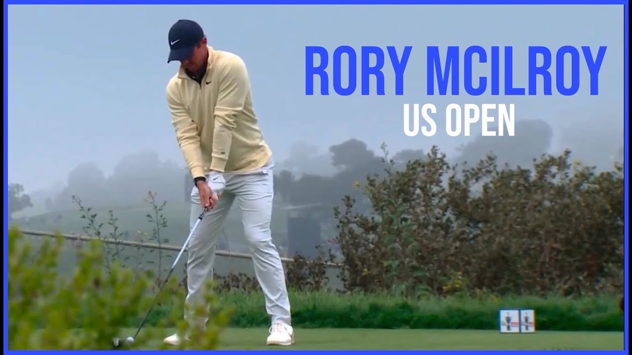 Rory Mcilroy All The Best Swings From US Open 2021