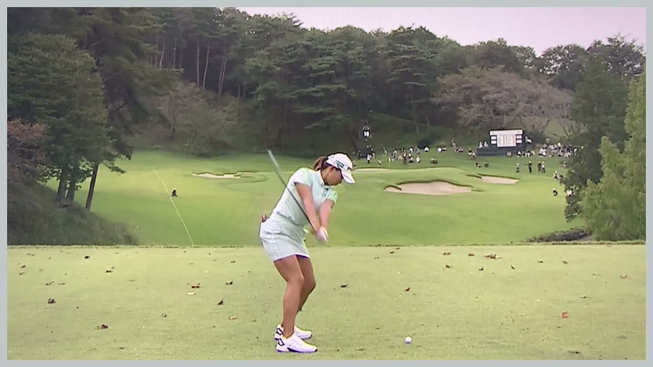 【ゴルフ】 渋野日向子　スイング