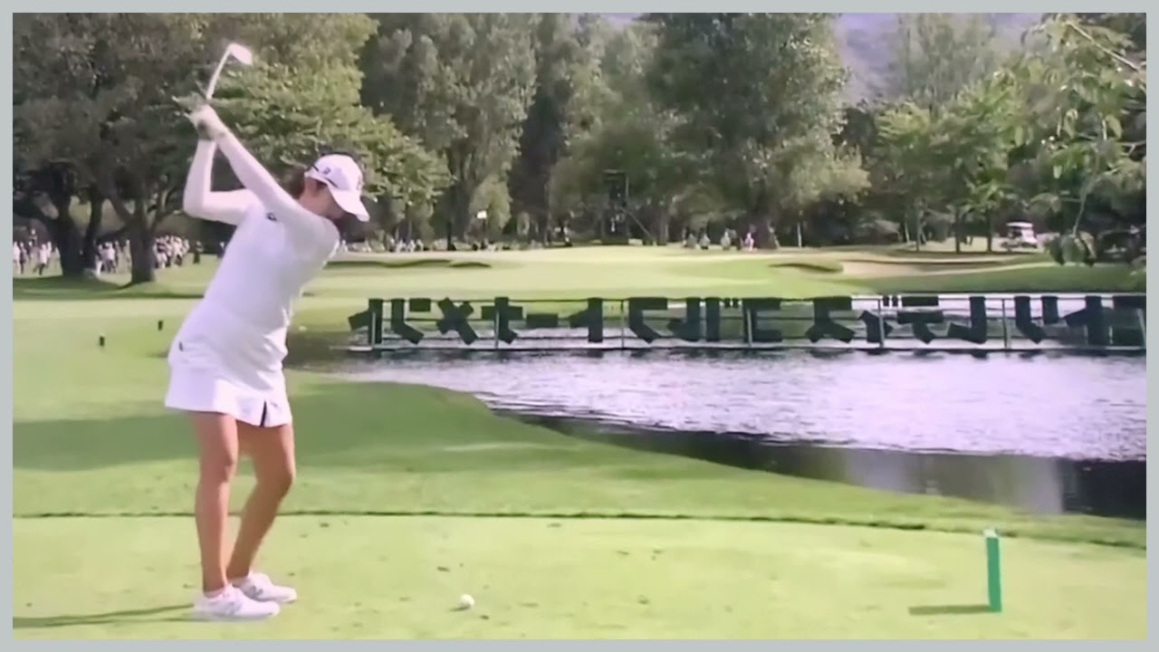 祝ツアー12勝目【ゴルフ】 稲見萌寧　スイング