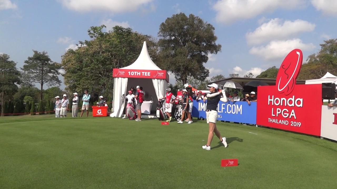 新垣比菜@LPGA Honda Thailand 2019 1st R.