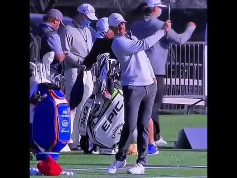Rory Mcilroy One handed wedge practice/ローリーマキロイ 片手打ち練習
