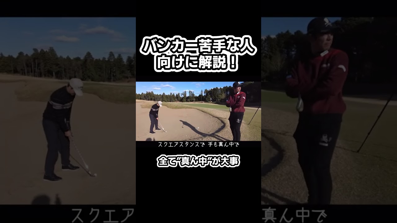 苦手な人向けのバンカー解説【矢野東】