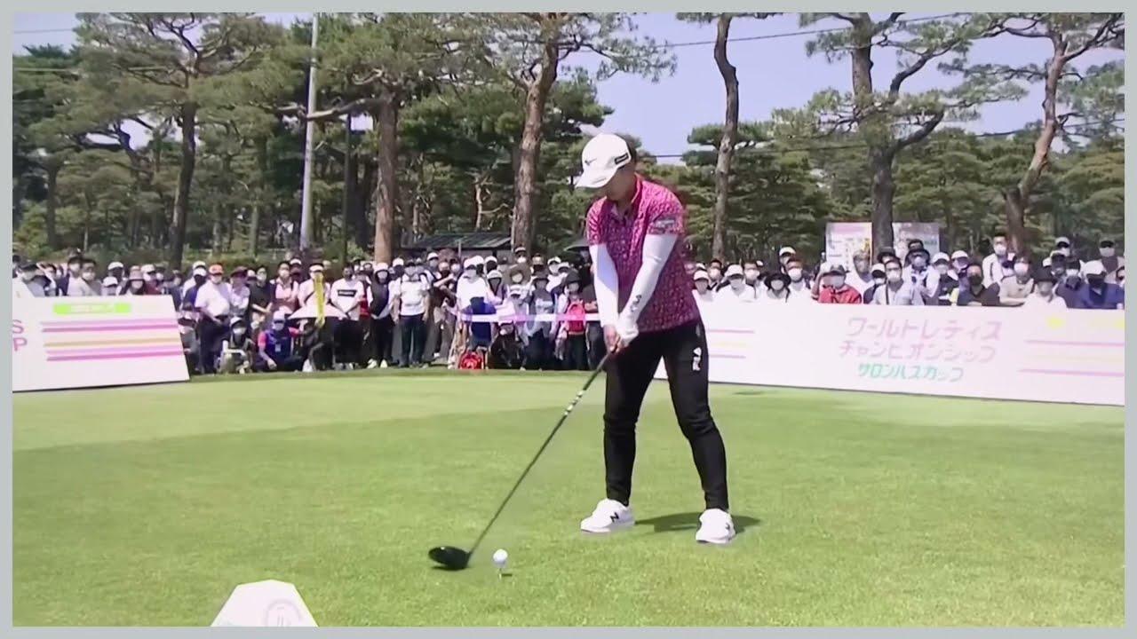 【ゴルフ】 西郷真央　スイング