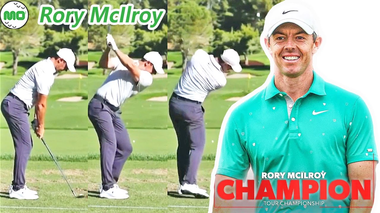 Rory McIlroy﻿ ロリー・マキロイ 北アイルランドの男子ゴルフ スローモーションスイング!!!