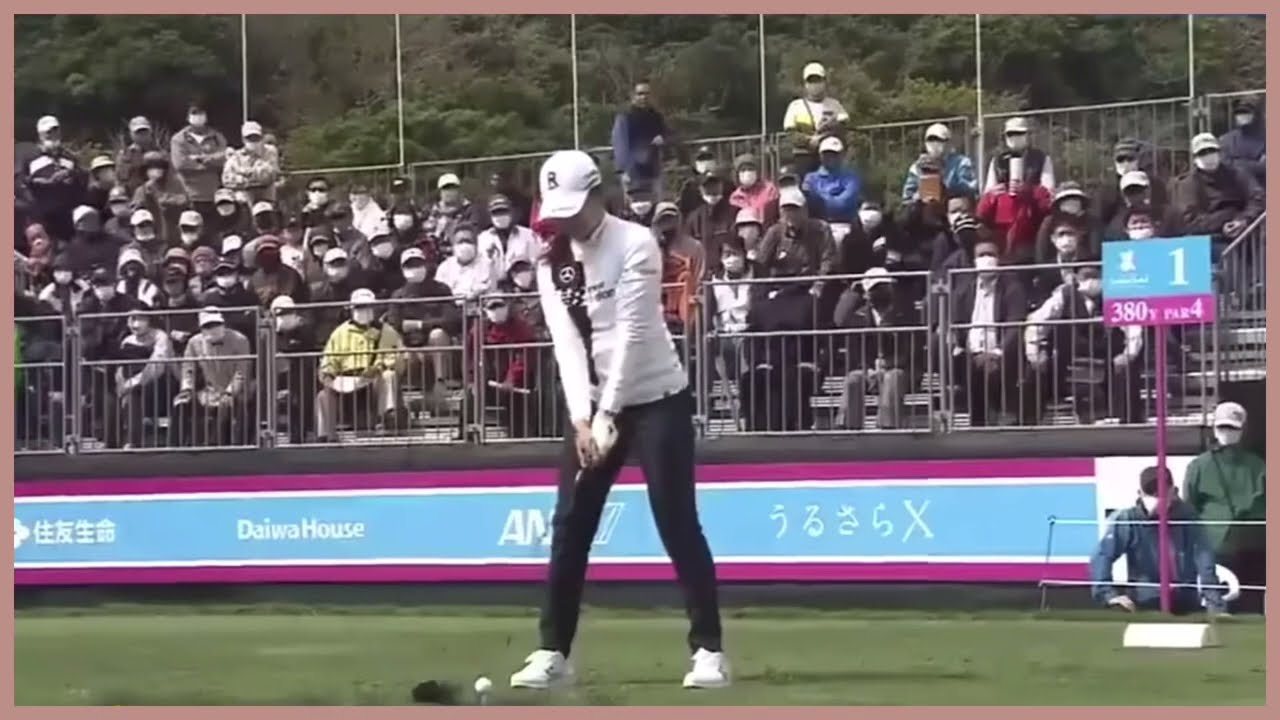 【ゴルフ】 稲見萌寧　スイング