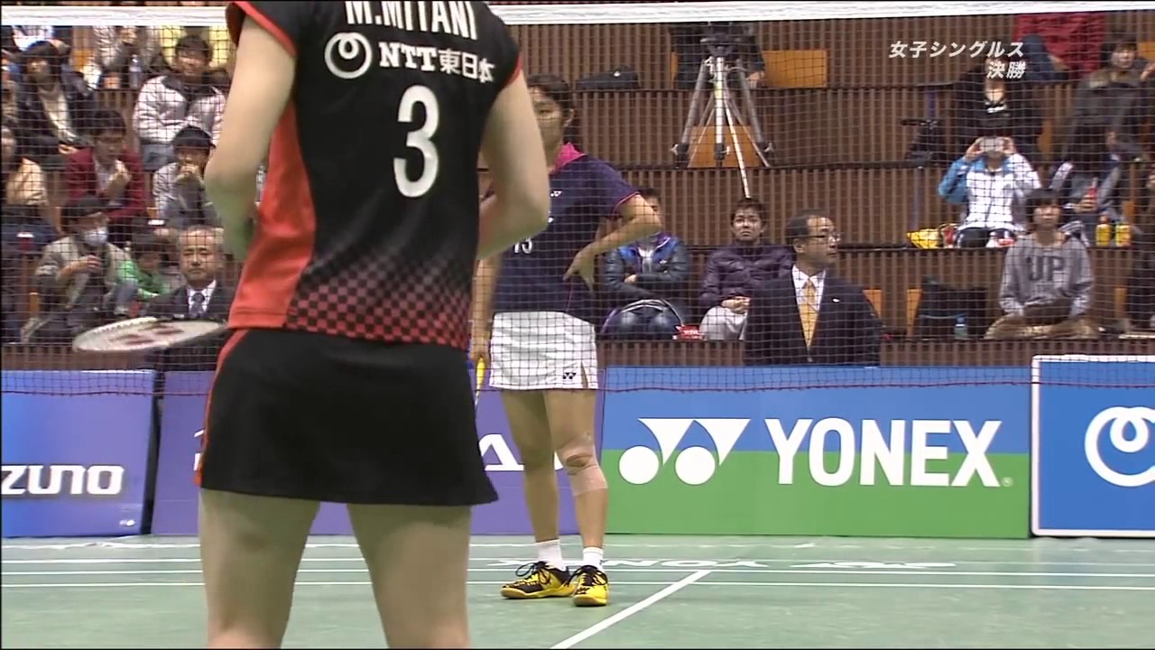 2013 全日本総合バドミントン選手権大会 三谷vs廣瀬