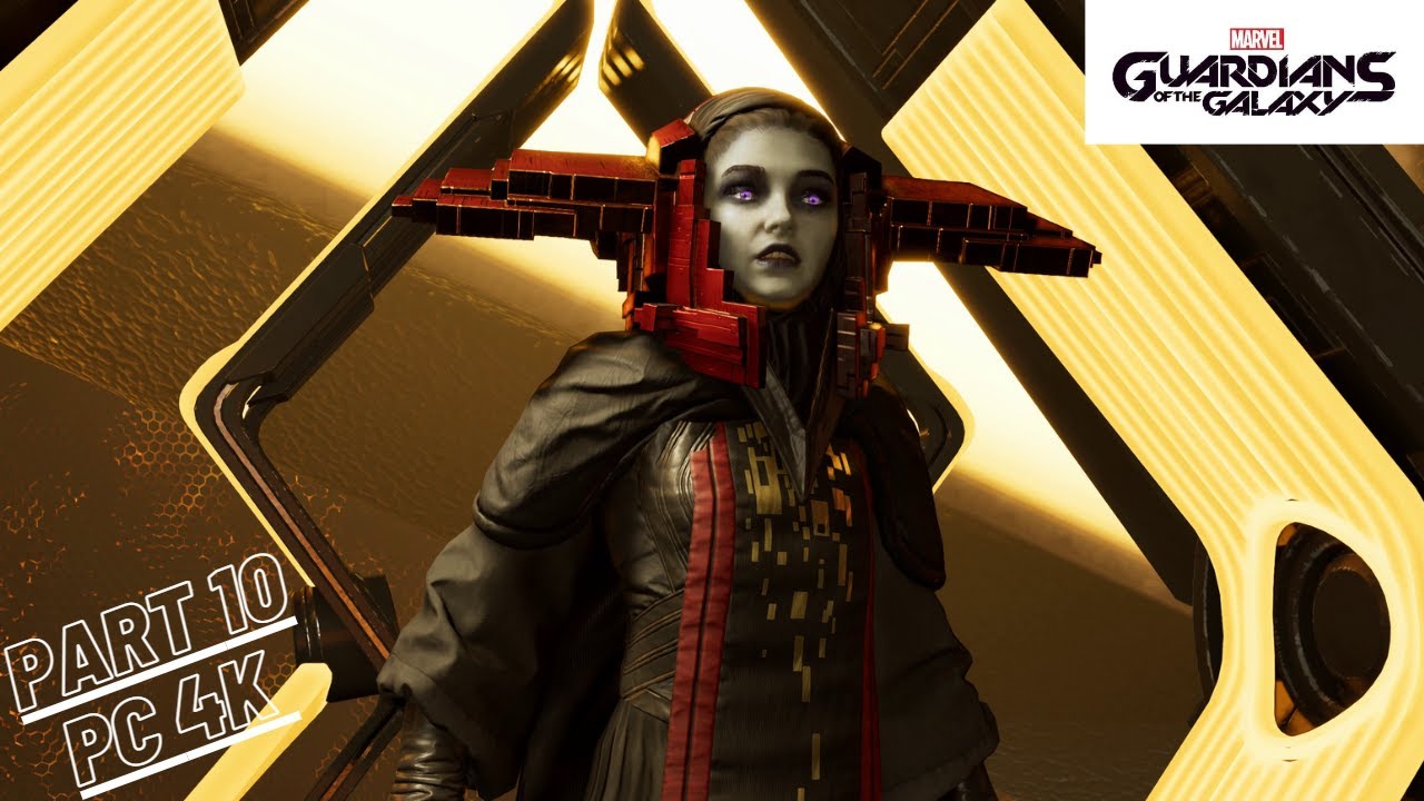 GUARDIANS OF THE GALAXY Gameplay Walkthrough:Saving Cosmo Part 10 PC 4K