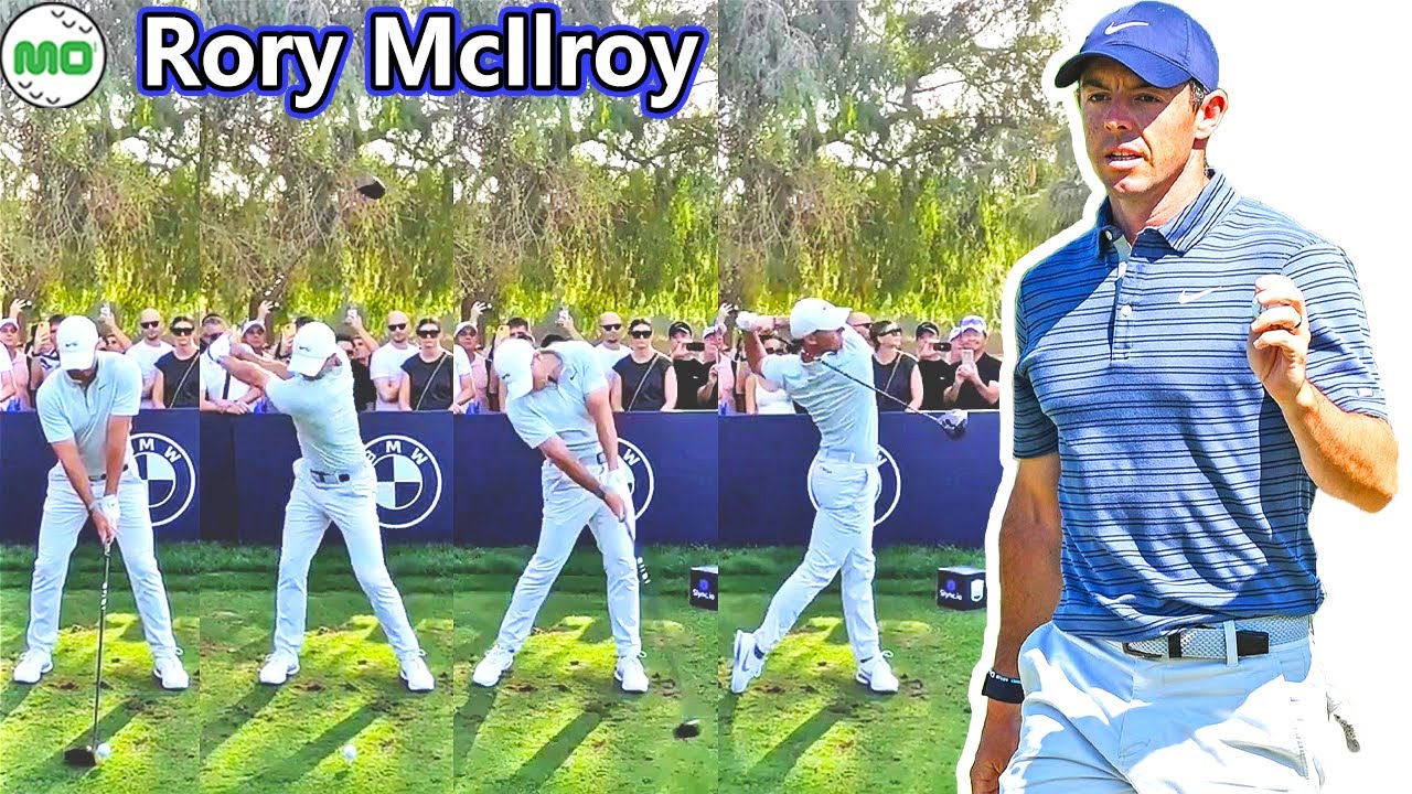 Rory McIlroy﻿ ロリー・マキロイ 北アイルランドの男子ゴルフ スローモーションスイング!!!