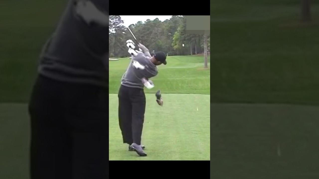 Tiger Woods Golf swing slow-motion  タイガー・ウッズ　全盛期のスイング　スローモーション　#shorts #golf