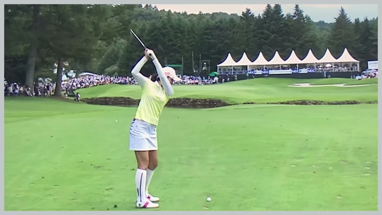 【ゴルフ】 堀 琴音　スイング