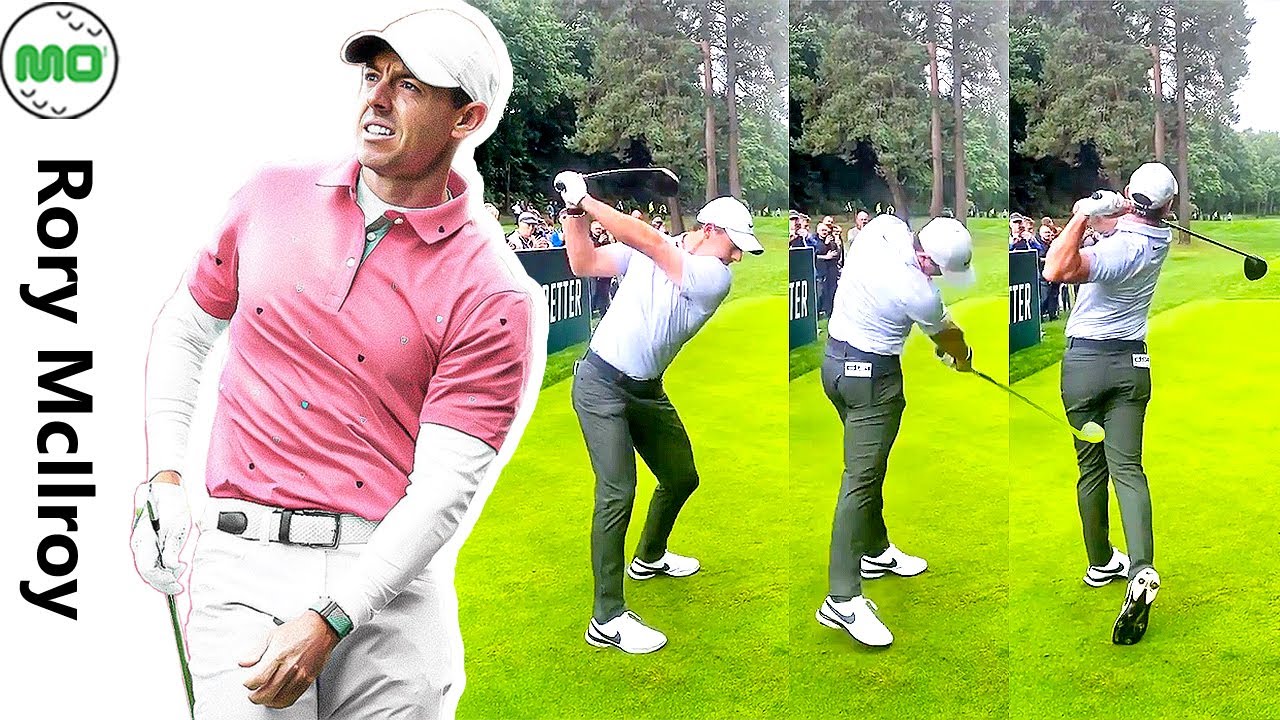 Rory McIlroy ローリー・マキロイ ﻿北アイルランドの男子ゴルフ スローモーションスイング!!!