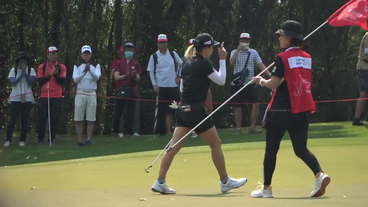 HONDA LPGA THAILAND 2023 #渋野日向子 ３日目 #13 バーディーパット