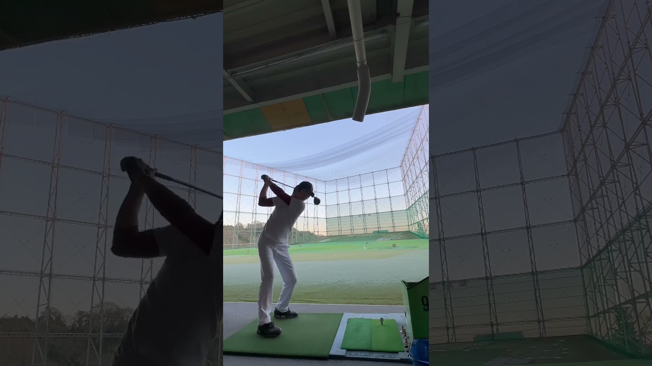 一瞬で球が消える #golf #golfswing #ゴルフ  #shorts #short #タイガーウッズ