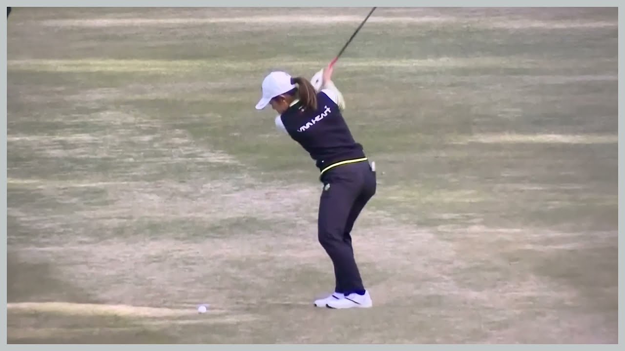 【ゴルフ】 古江彩佳　スイング