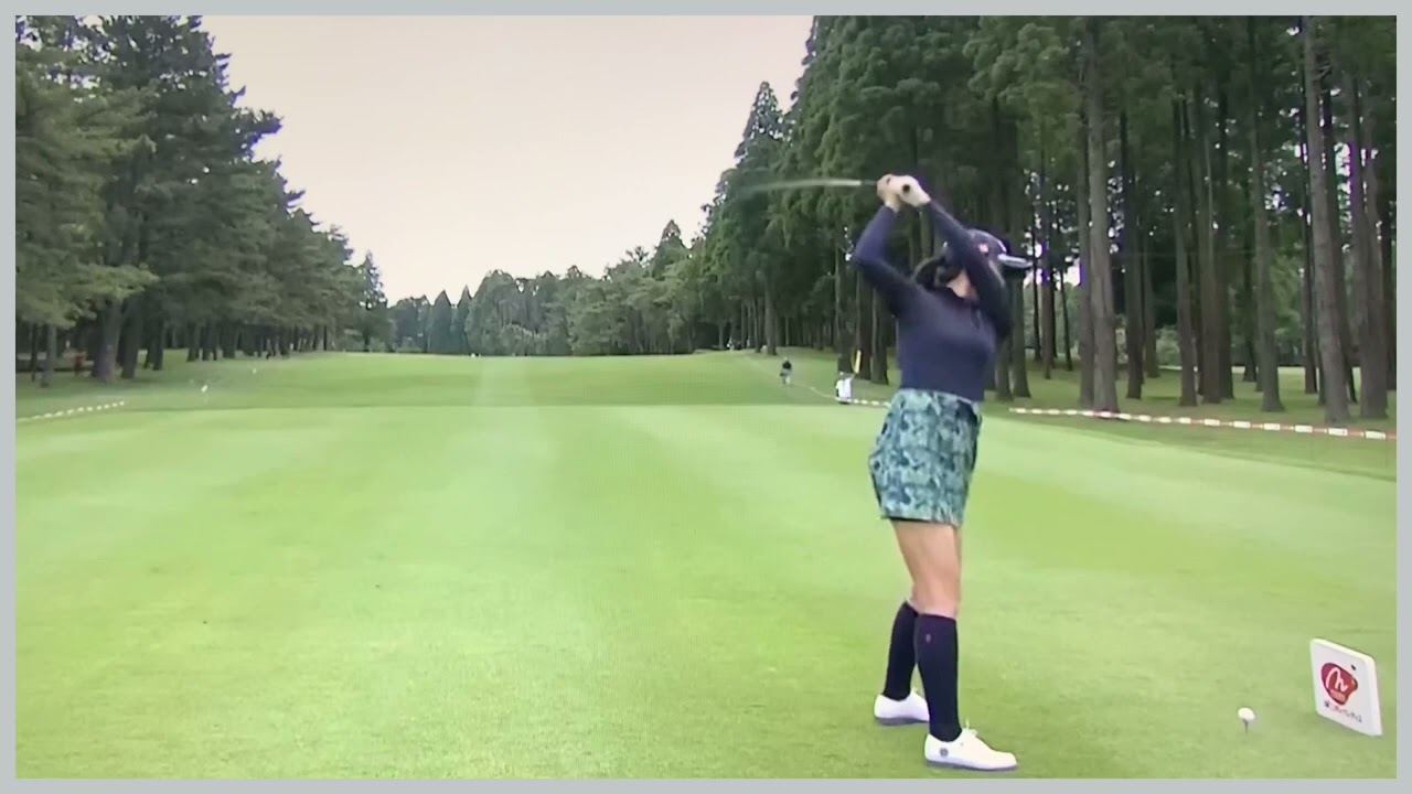 【ゴルフ】 堀 琴音　スイング