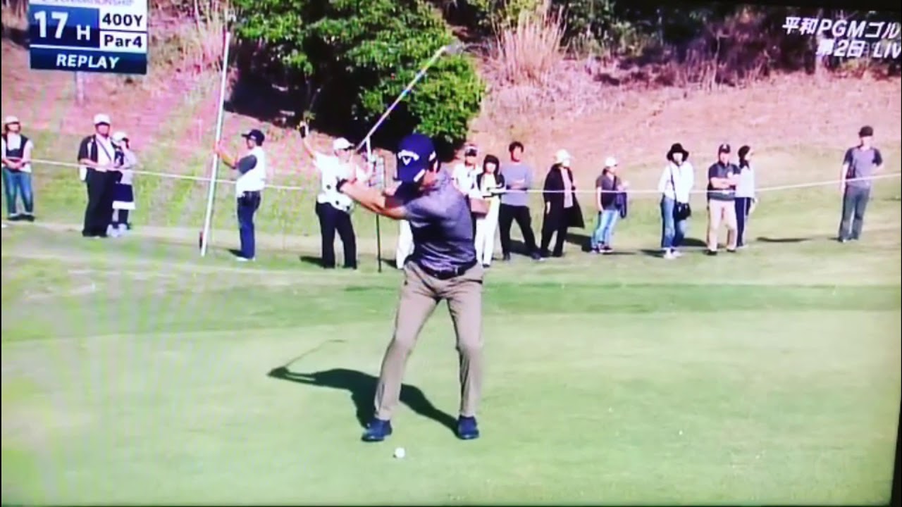【アイアンショット】石川遼(Ryo Ishikawa)スローモーションあり