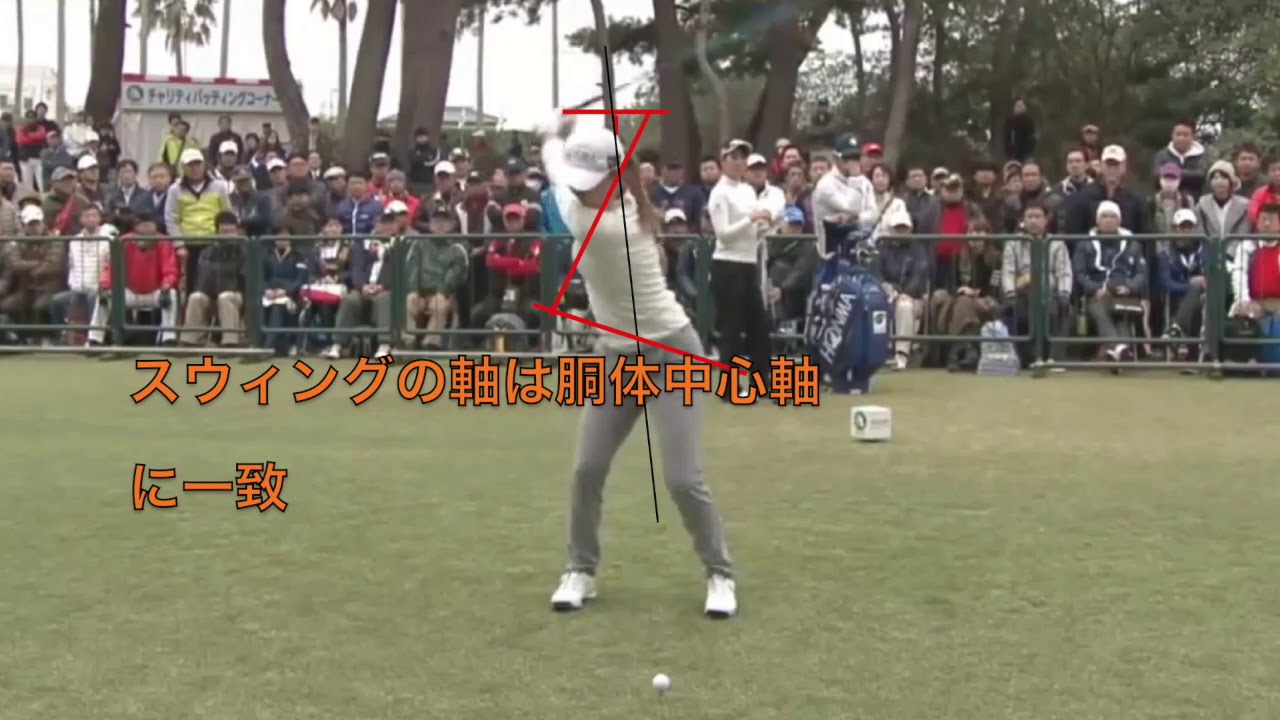 森田 遥(1W)を肩腰の回転角度から考察