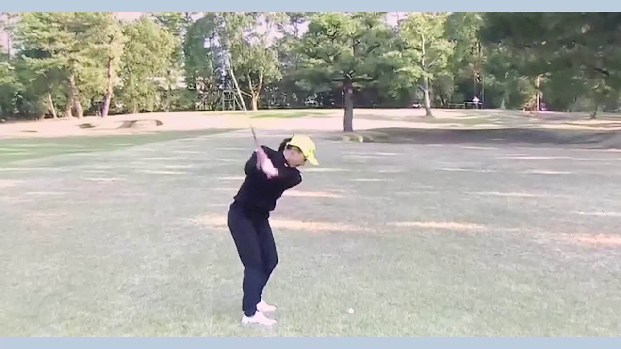 有村智恵 ゴルフ スイング