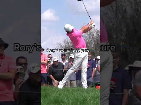 Rory McIlroy Swing Is Poetry In Motion 🏌️‍♂️ #golf #PGATOUR #RoryMcIlroy