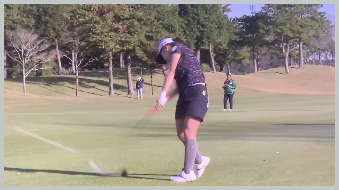 【ゴルフ】 古江彩佳　スイング