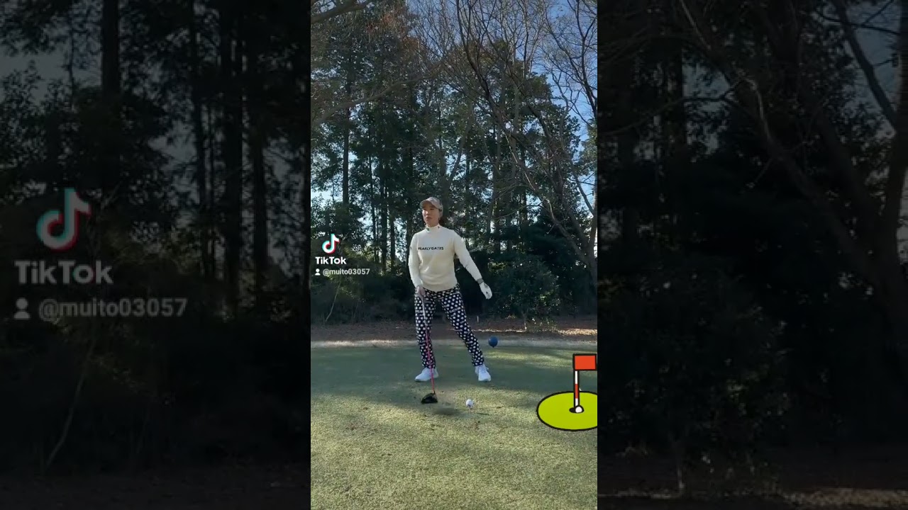 上田桃子VS上地雄輔#ゴルフ対決#ぼける#タイマン#バトル#神業イーグルショット#上田桃子#エモい #感動 #神業#バズれ #女子#ゴルフ#日本#Champion#イーグル#女子ゴルフ