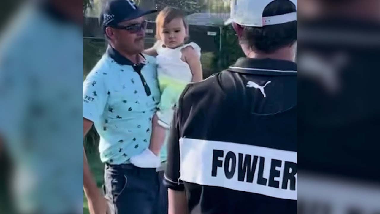 Rickie’s daughter interrupts him 🥰