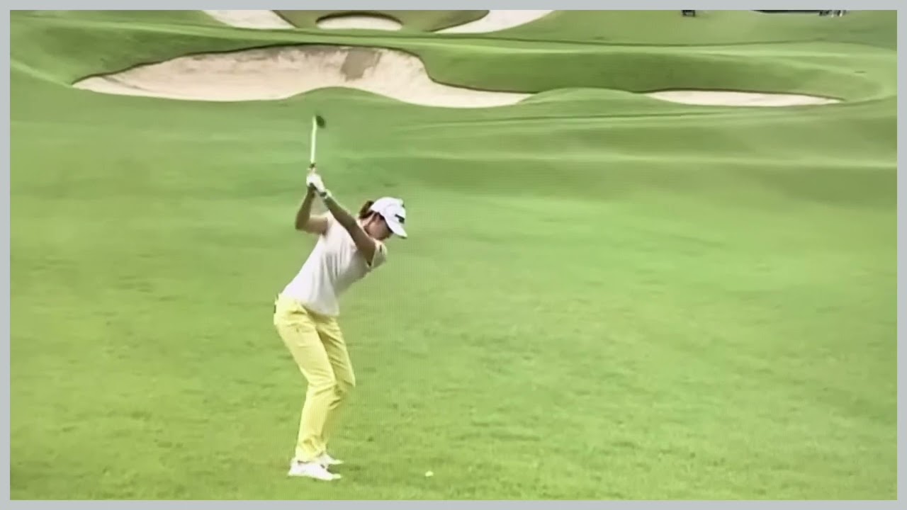 【ゴルフ】 原英莉花　スイング