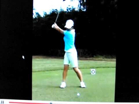 宮里藍プロ　スイング解析