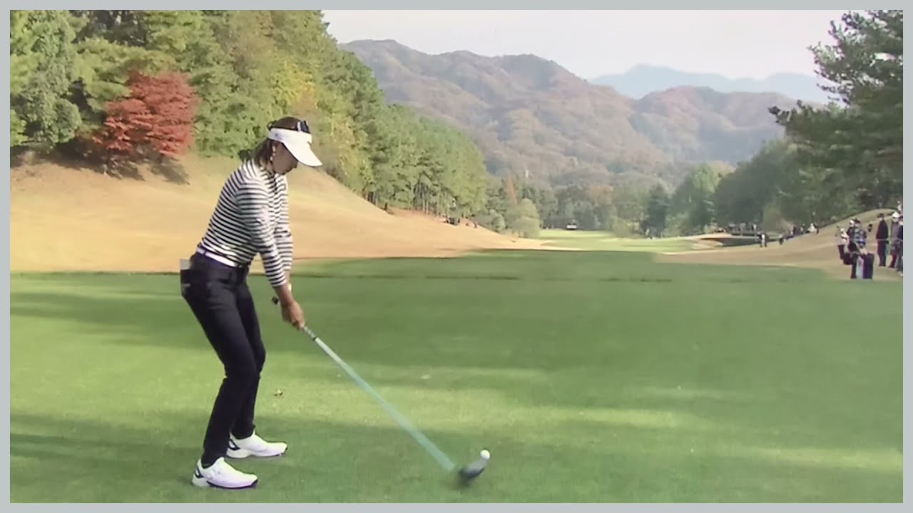 祝ツアー4勝目 【ゴルフ】 原英莉花　スイング
