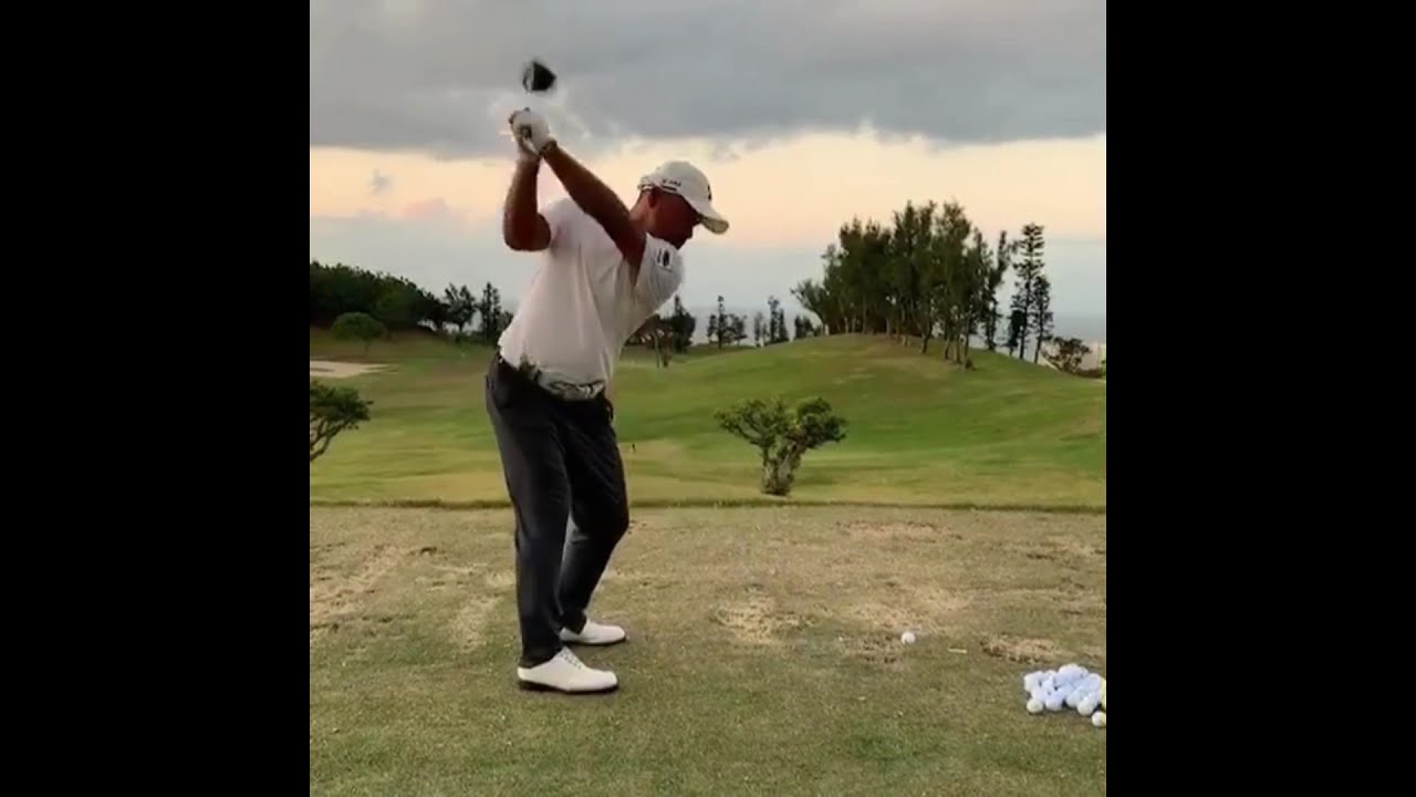 【ドライバースイング】宮里優作（yusakumiyazato）スローモーションあり