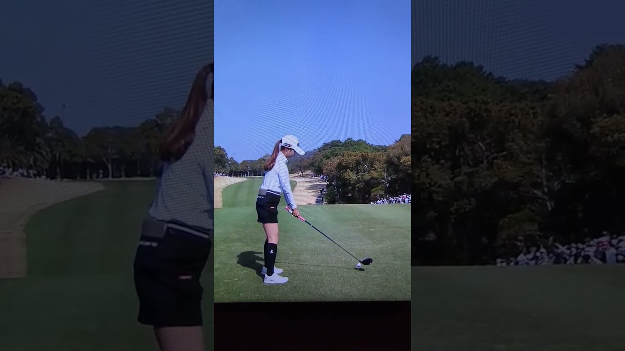 金澤志奈  明治安田生命レディス 3日目 #shorts #ショート #金澤志奈